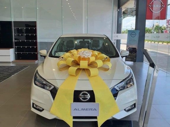 Nissan Almera CVT 2022 - Màu trắng, sẵn xe giao ngay, tặng thẻ chăm sóc xe miễn phí 1 năm, giá chỉ từ 539tr