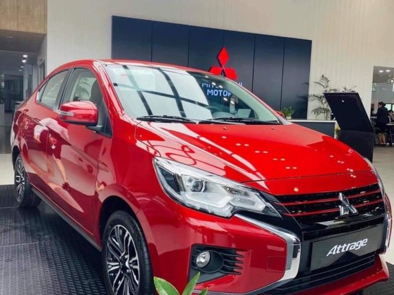 Mitsubishi Attrage CVT 2022 - Sẵn xe giao ngay - Tặng phiếu nhiên liệu trị giá 12 triệu + phụ kiện chính hãng