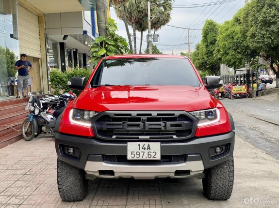 Ford Ranger Raptor 2.0L AT 4x4 2020 - Xe màu đỏ còn rất mới