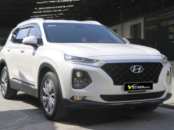 Hyundai Santa Fe 2.4L Xăng tiêu chuẩn 2020 - Xe màu trắng