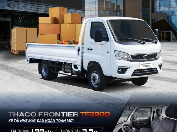 Thaco FRONTIER TF2800 2024 - Xe màu trắng