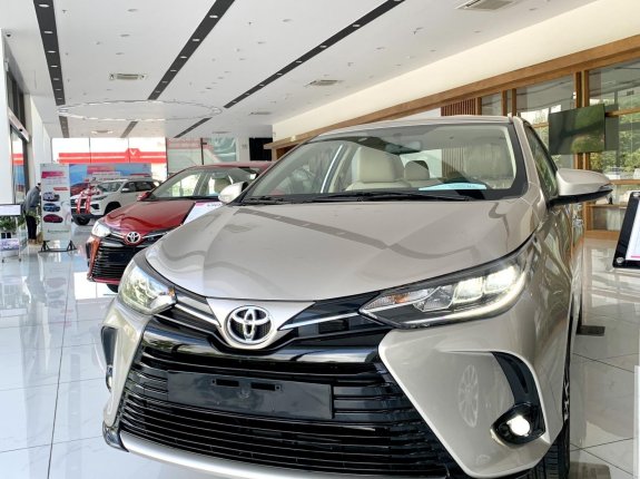 Toyota Vios Phiên bản khác 2022 - Sẵn xe giao ngay + Giảm 20tr tiền mặt + Tặng bhtv và quà tặng full phụ kiện chính hãng