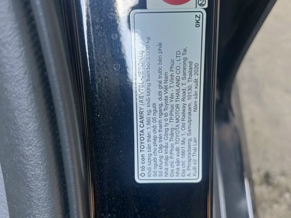 Toyota Camry 2.5Q 2020 - Bản cao cấp nhất nhập Thái Lan, đi chuẩn 2 vạn km xịn