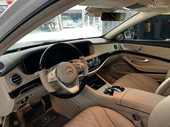 Mercedes-Benz Maybach S450 2020 - Hàng hiếm trên thị trường, màu trắng nội thất kem, liên hệ có giá tốt