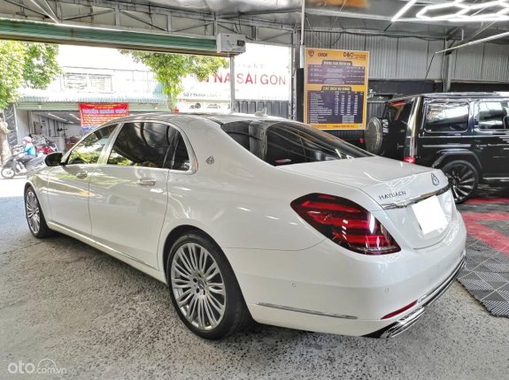 Mercedes-Benz Maybach S450 2020 - Hàng hiếm trên thị trường, màu trắng nội thất kem, liên hệ có giá tốt