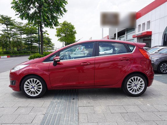 Ford Fiesta Titanium 1.0 AT EcoBoost 2016 - Màu đỏ, giá cực tốt