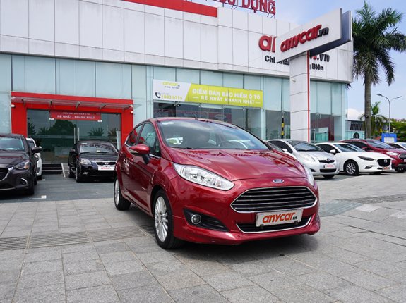 Ford Fiesta Titanium 1.0 AT EcoBoost 2016 - Màu đỏ, giá cực tốt