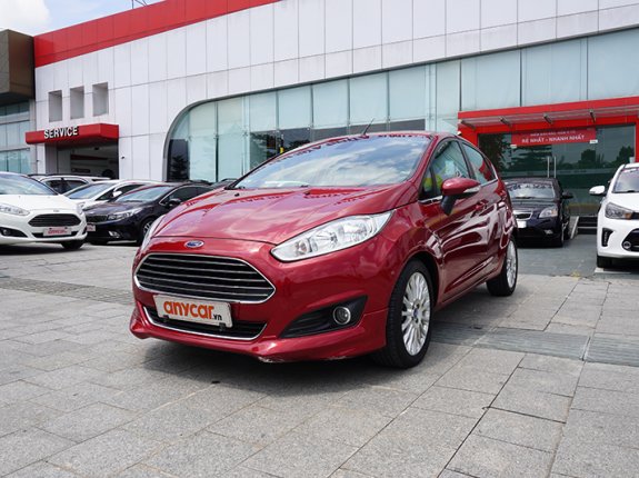 Ford Fiesta Titanium 1.0 AT EcoBoost 2016 - Màu đỏ, giá cực tốt