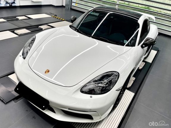 Porsche 718 cayman 2019 - Màu trắng cực phê