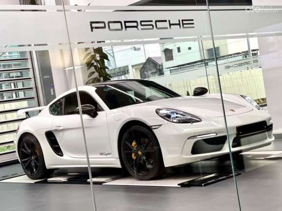 Porsche 718 cayman 2019 - Màu trắng cực phê