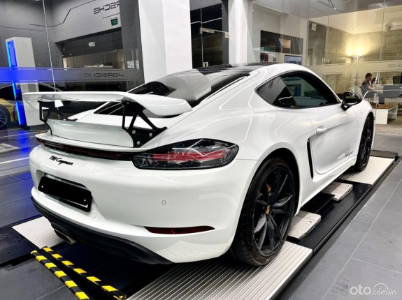Porsche 718 cayman 2019 - Màu trắng cực phê