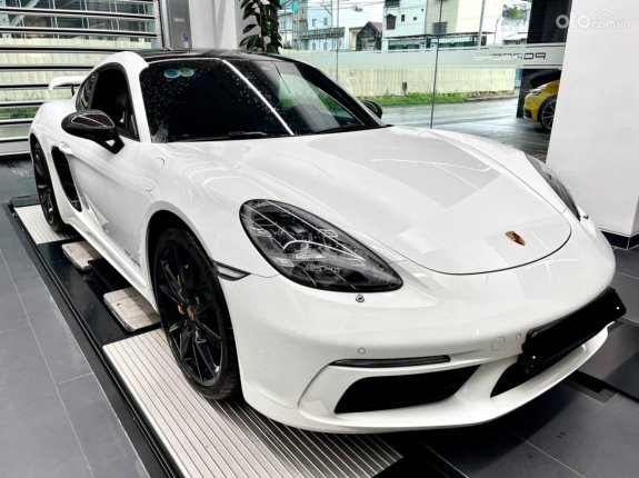 Porsche 718 cayman 2019 - Màu trắng cực phê