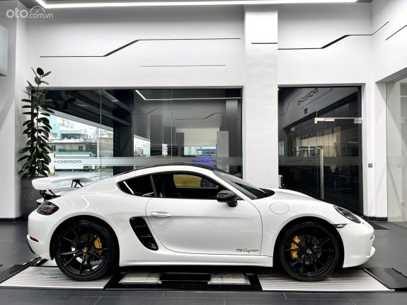 Porsche 718 cayman 2019 - Màu trắng cực phê