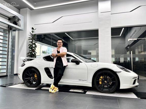 Porsche 718 cayman 2019 - Màu trắng cực phê