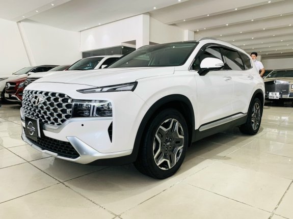Hyundai Santa Fe 2.2 Dầu Cao cấp 2021 - Máy dầu, odo 9.000km, chất xe mới đẹp
