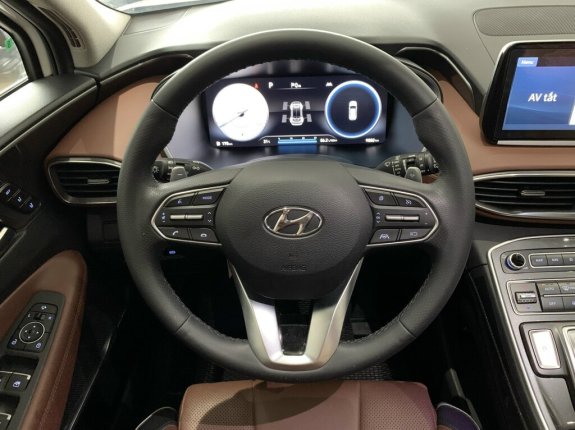 Hyundai Santa Fe 2.2 Dầu Cao cấp 2021 - Máy dầu, odo 9.000km, chất xe mới đẹp