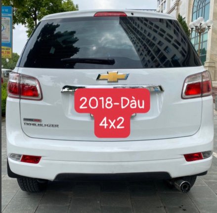 Chevrolet Trailblazer Phiên bản khác 2018 - Nhập Thái Lan