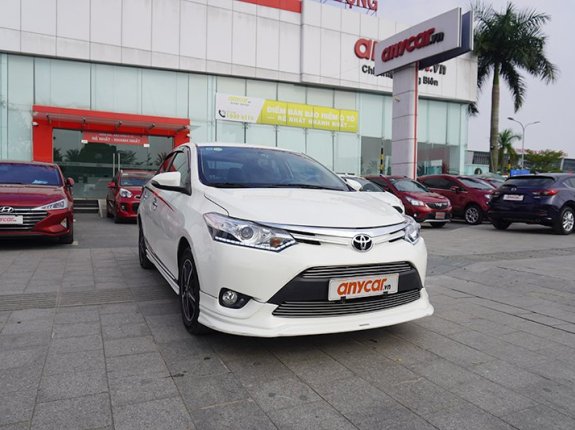 Toyota Vios 1.5G AT 2017 - Xe màu trắng