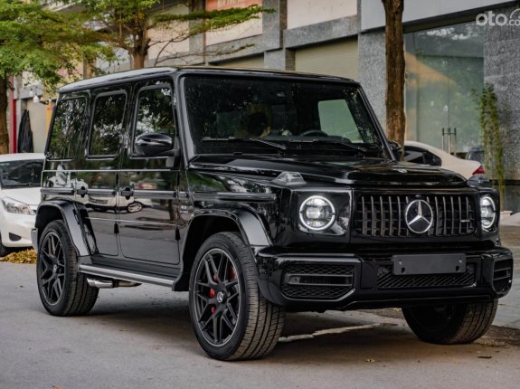 Mercedes-Benz G63 4.0 V8 2022 - Màu đen nội thất da bò mới 100%, giao ngay không chờ đợi
