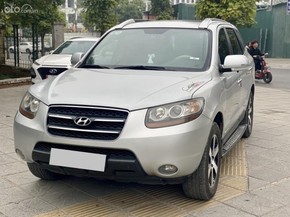 Hyundai Santa Fe 2009 - Màu bạc, máy dầu siêu tiết kiệm nhiên liệu