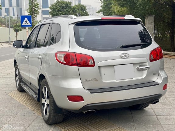 Hyundai Santa Fe 2009 - Màu bạc, máy dầu siêu tiết kiệm nhiên liệu