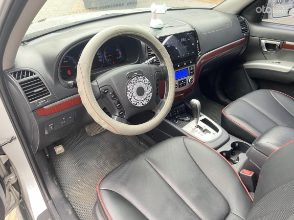 Hyundai Santa Fe 2009 - Màu bạc, máy dầu siêu tiết kiệm nhiên liệu