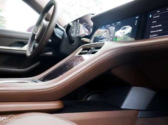 Porsche Taycan Turbo 2021 - Màu đỏ Carmine Red