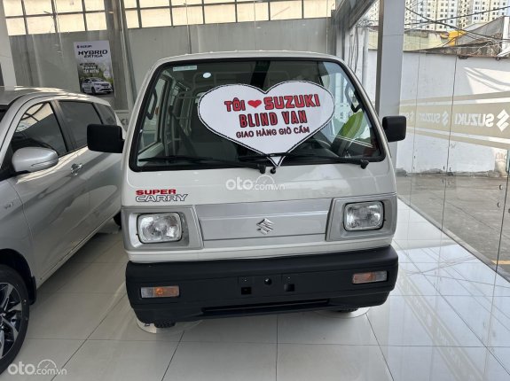Suzuki Super Carry Van Blind Van 2022 - Chạy giờ cao điểm, đủ màu giao ngay, có hỗ trợ trả góp khuyến mãi lớn trong tháng