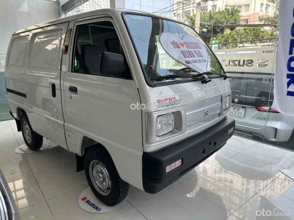 Suzuki Super Carry Van Blind Van 2022 - Chạy giờ cao điểm, đủ màu giao ngay, có hỗ trợ trả góp khuyến mãi lớn trong tháng