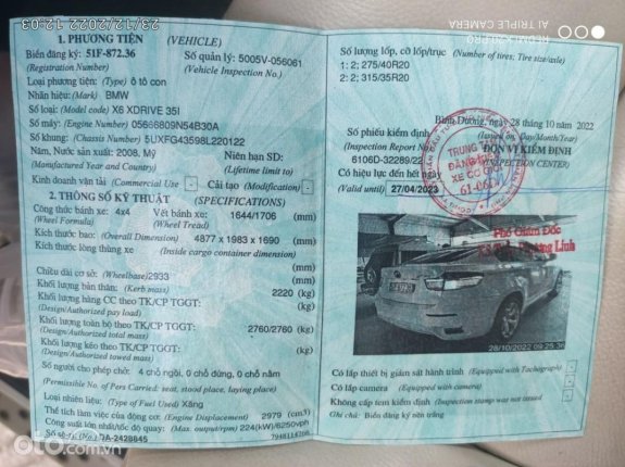BMW X6 2008 - Xe đẹp đi giữ gìn