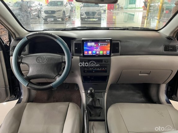 Toyota Corolla Altis 1.8E MT 2002 - Máy số ngon, xe đi lành bền, trang bị nội thất đầy đủ màn android