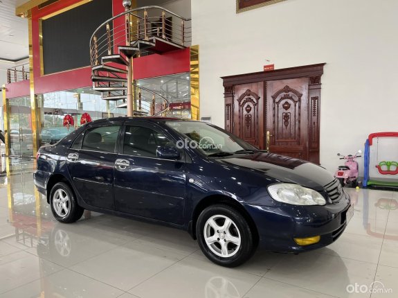 Toyota Corolla Altis 1.8E MT 2002 - Máy số ngon, xe đi lành bền, trang bị nội thất đầy đủ màn android