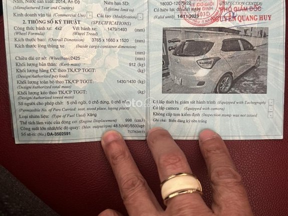 Hyundai Grand i10 2014 - Xe đẹp, giá tốt, 1 chủ từ đầu