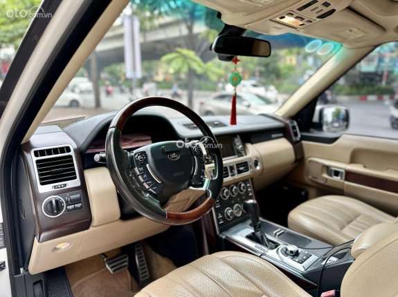 Land Rover Range Rover Phiên bản khác 2009 - Model 2010, màu trắng, nội thất kem, giá siêu sốc