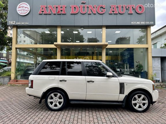 Land Rover Range Rover Phiên bản khác 2009 - Model 2010, màu trắng, nội thất kem, giá siêu sốc