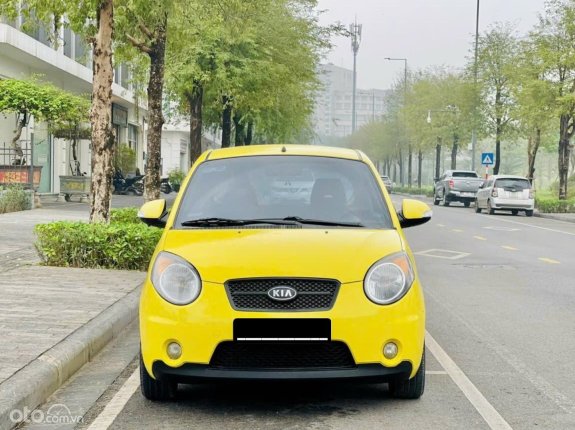 Kia Morning 2008 - Màu vàng độc lạ - Biển HN giá chưa đến 2 trăm