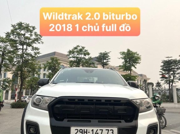 Ford Ranger Wildtrak 2.0L 4x4 AT 2018 - Độ nhiều đồ đắt tiền, đăng kiểm đến 2024