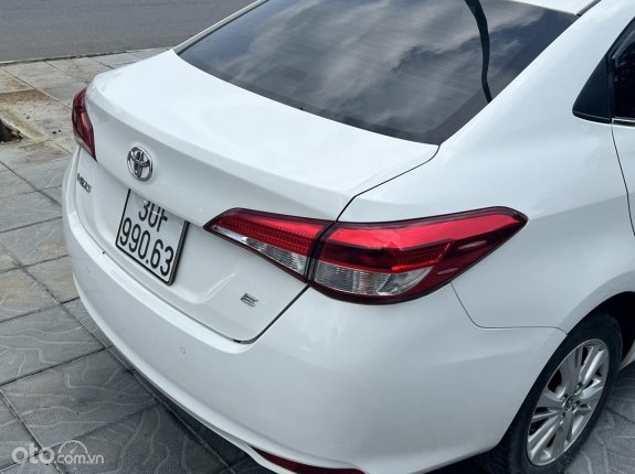 Toyota Vios 1.5 E CVT 2019 - 1 chủ, màu trắng, biển HN
