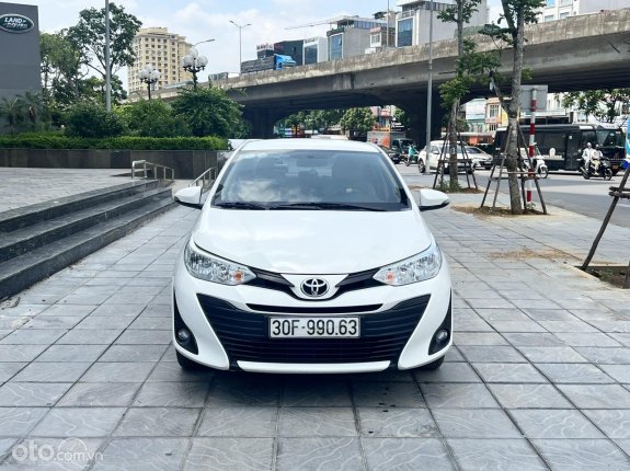 Toyota Vios 1.5 E CVT 2019 - 1 chủ, màu trắng, biển HN