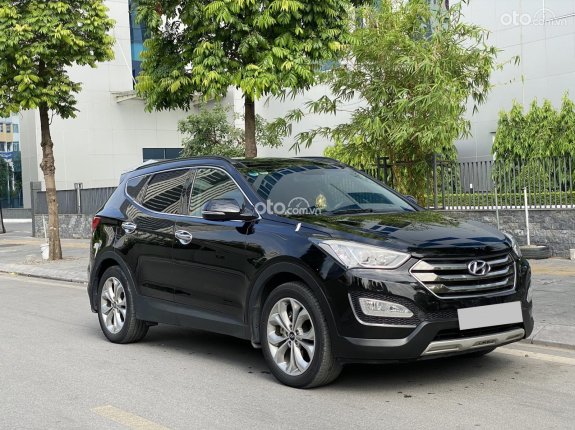 Hyundai Santa Fe 2015 - màu đen biển Hà Nội