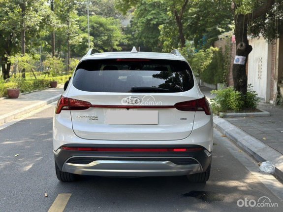 Hyundai Santa Fe 2021 - màu trắng biển Hà Nội