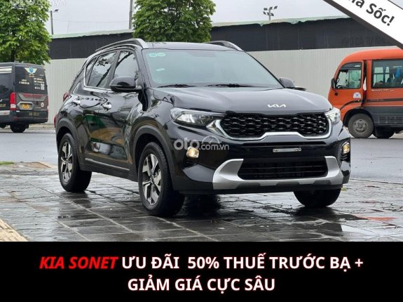 Kia Sonet 1.5 Premium 2023 - [Lô xe mới cuối năm] Giảm giá trực tiếp kèm Tặng thêm gói Quà tặng chất lượng khi gọi Hotline