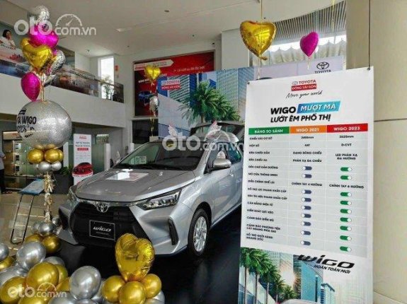 Toyota Wigo 1.2 G AT 2024 - [Bản số tự động] Giảm sâu tiền mặt, nhiều quà