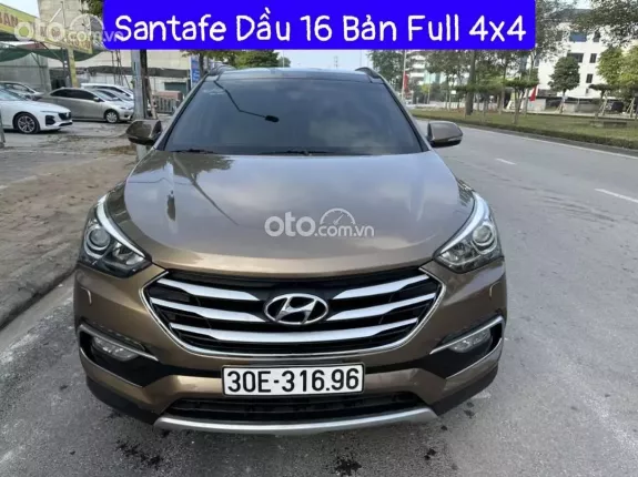 Hyundai Santa Fe 2.2 Dầu Đặc biệt 2016 - xe đẹp bản 2 cầu chạy dầu bản Full