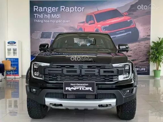 Ford Ranger Raptor 2.0L AT 4x4 2023 - Raptor 2023 xe sẵn đủ màu giao ngay, tặng nắp thùng cuộn, bảo hiểm, hỗ trợ bank 70%