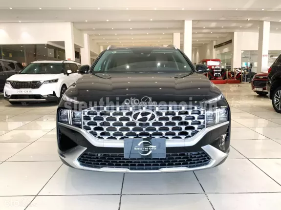 Hyundai Santa Fe 2021 - Máy Xăng cao cấp nhất, xe chuẩn đẹp không lỗi, có trả góp ngân hàng