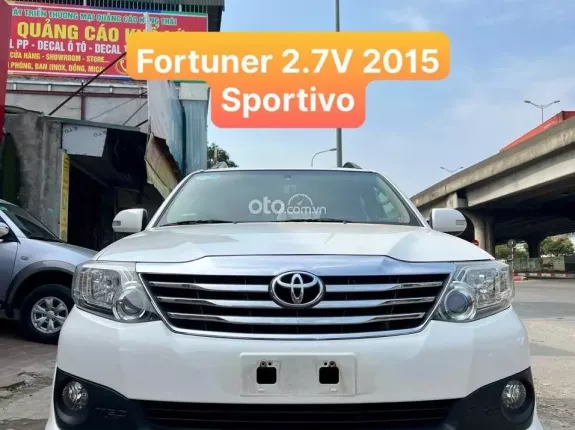 Toyota Fortuner 2.7 V 4X2 AT 2015 - Giá 550tr