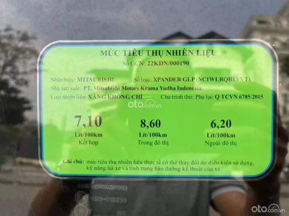 Mitsubishi Xpander AT Premium 2022 - Xe nhập, form mới, phanh điện tử, cam 360