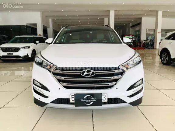 Hyundai Tucson 2018 - Xe màu trắng, odo chuẩn hơn 6 vạn km, xe cực đẹp, bản full option