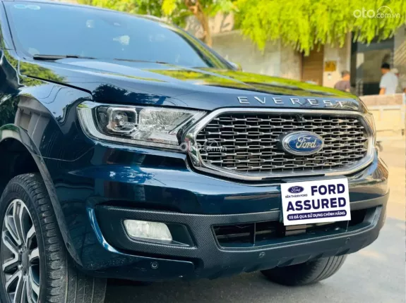 Ford Everest Titanium 2.0L AT 4WD 2021 - FORD EVEREST 2021 BITURBO 4x4_bản full xe lướt
